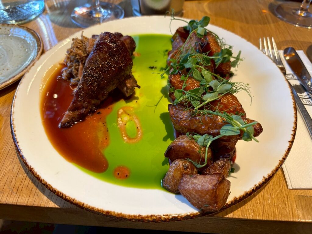 ラム肉のグリル