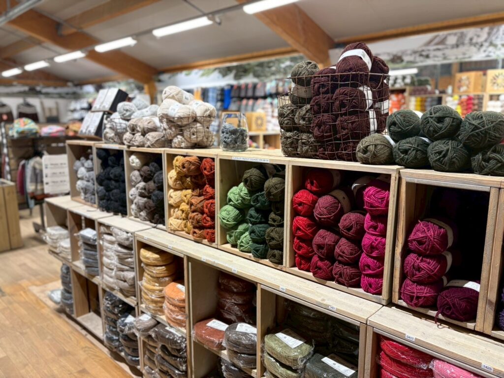 ヴィークで見た毛糸