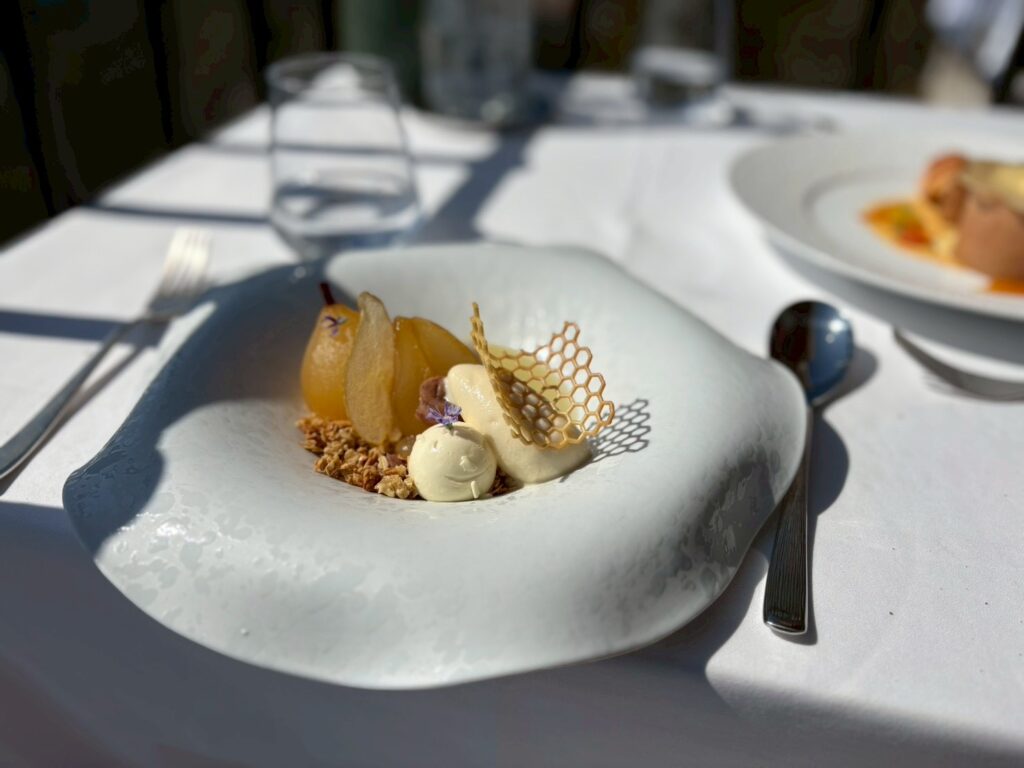 シャトーエザのデザート