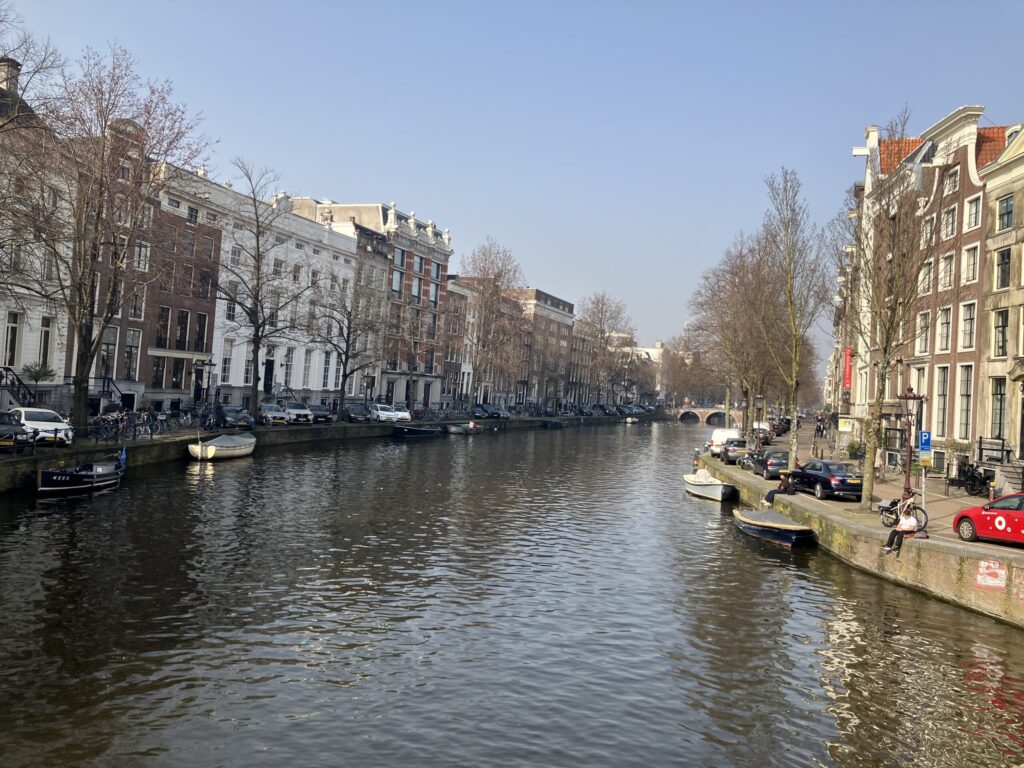アムステルダムの運河