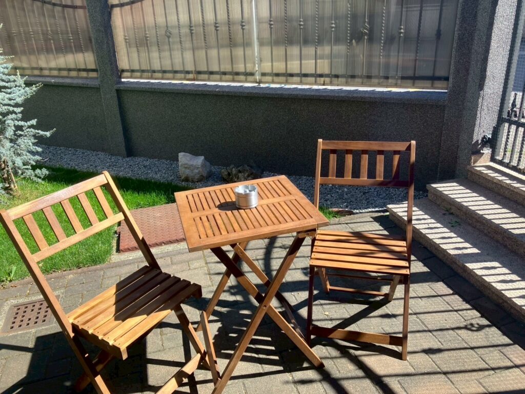 宿の庭