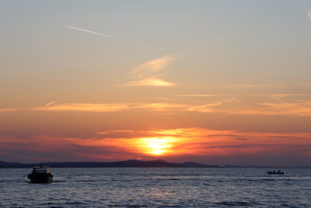 ザダルの夕日
