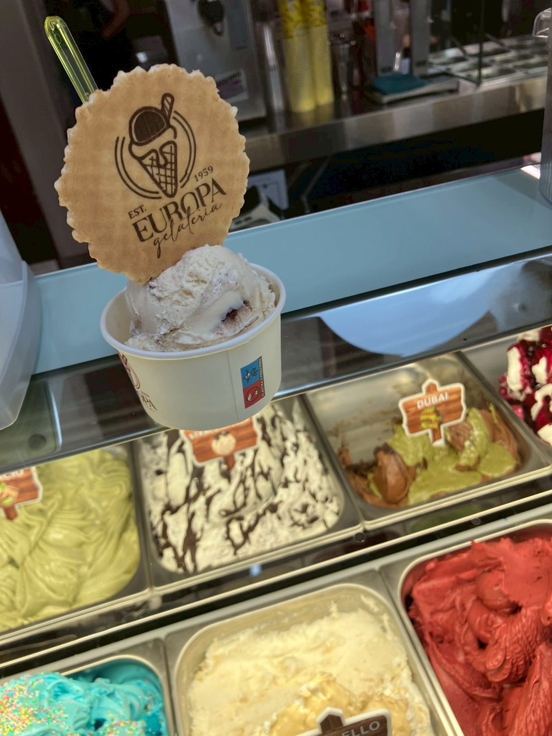 トロギルのジェラート(EUROPA gelateria)