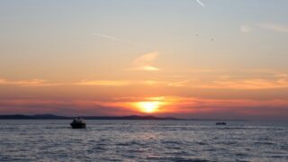 ザダルの夕日