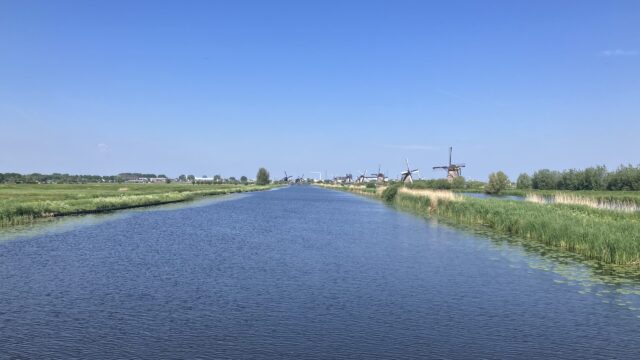 キンデルダイクの風車群
