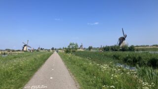 キンデルダイクの風車群