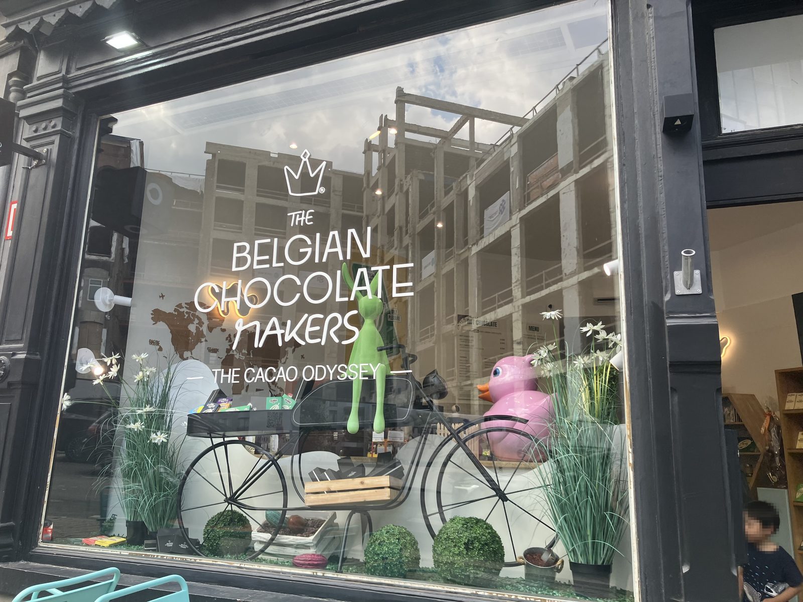 The Belgian Chocolate Makersの隣り合うもう一方の店舗