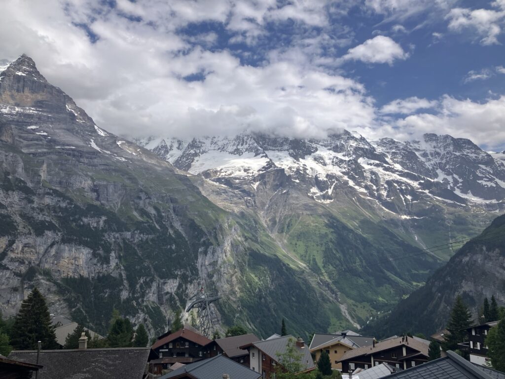 ミューレン旅行
